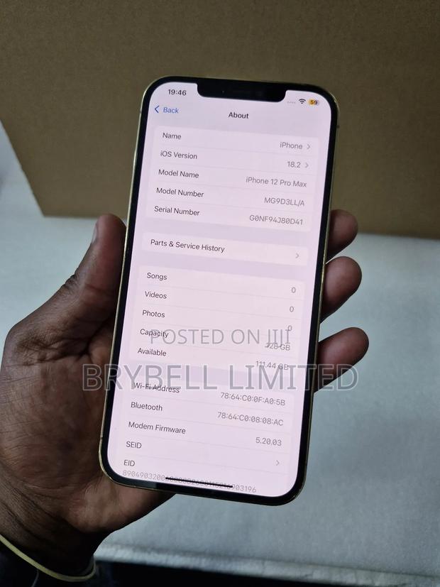 Apple iPhone 12 Pro Max 256 GB Gold - thumbnail 5