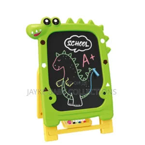  Kids Double-Sided Dinosaur Drawing Board