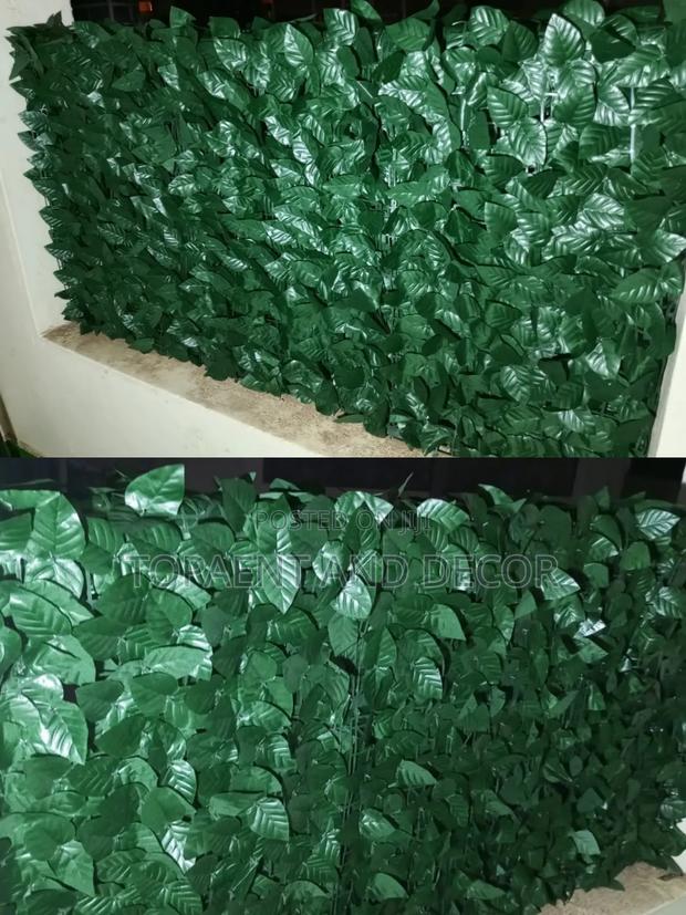 Evergreen Artificial Plants Privacy Fence for Balcony