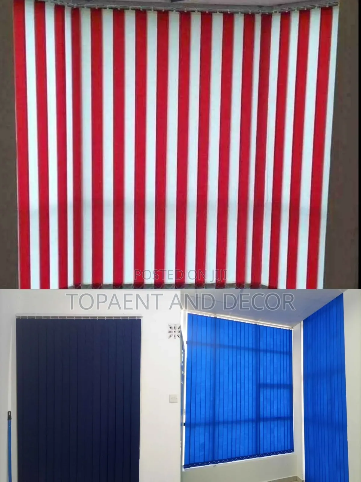 Dual Function Design of Day and Night Vertical Window Blinds