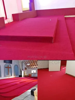 Seamless Wall to Wall Carpet for Modern Office and Church