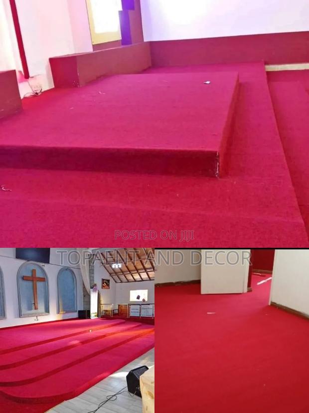 Seamless Wall to Wall Carpet for Modern Office and Church