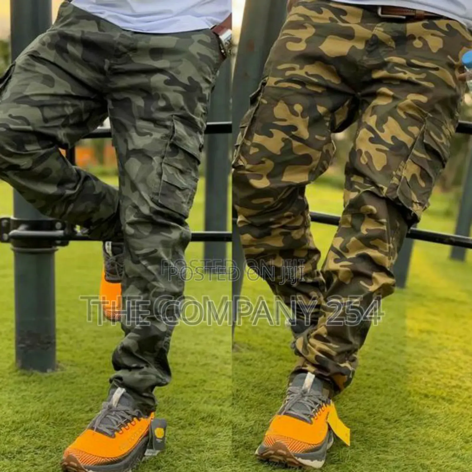 Quality Cargo Side Pocketed Camoflage Combat Trouser