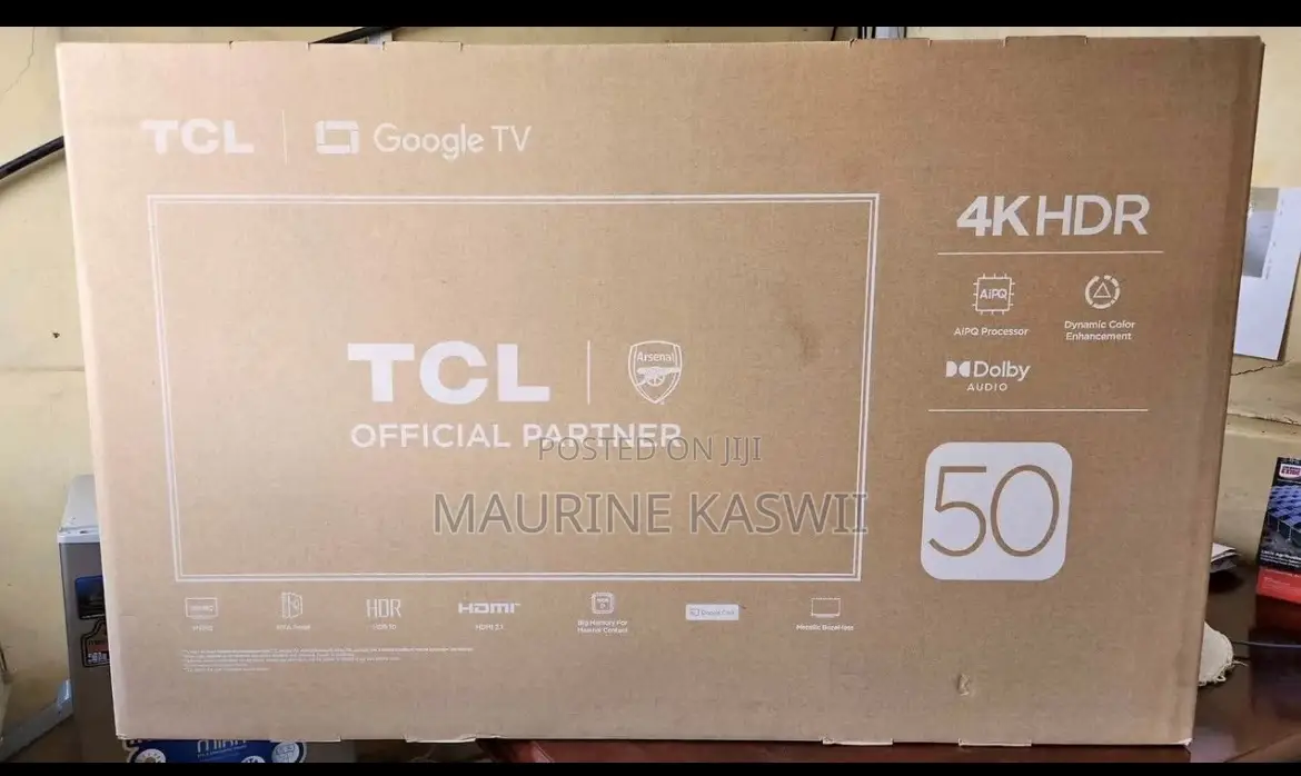 TCL 50” Inch Smart Uhd -50v6c 20/5