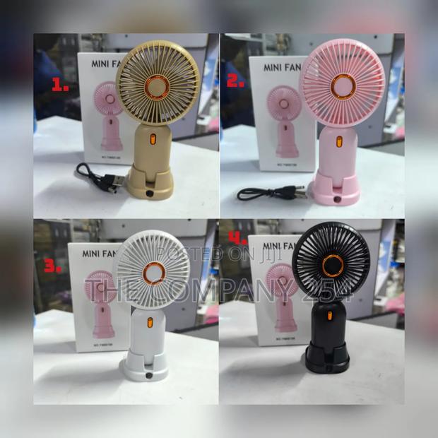 New in ! Portable Rechargeable Fans - thumbnail 3