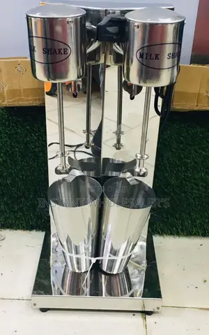 Double Barrel Milk Shaker Machine