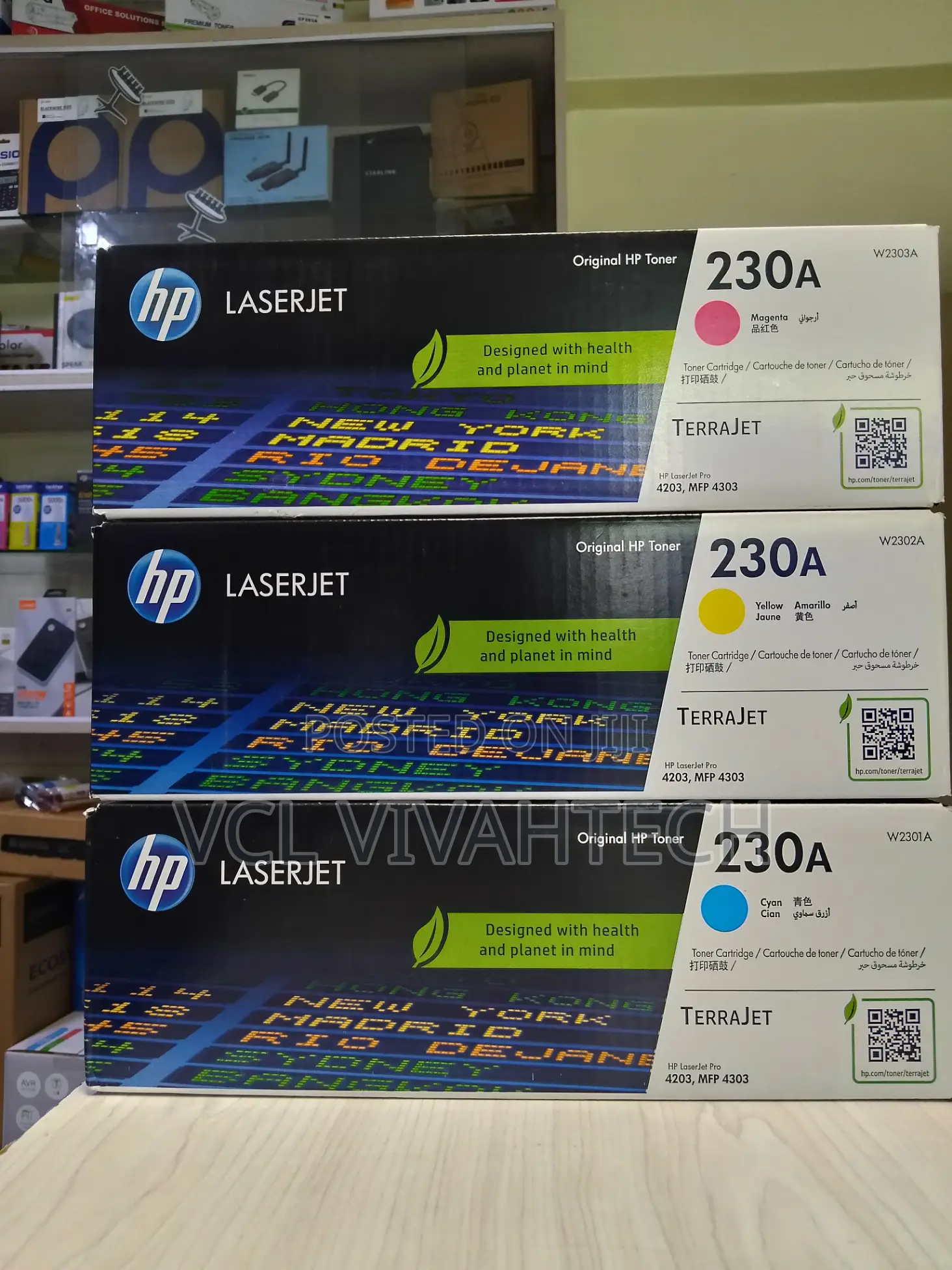 Hp 230a Original Cartridge (C,M,Y)