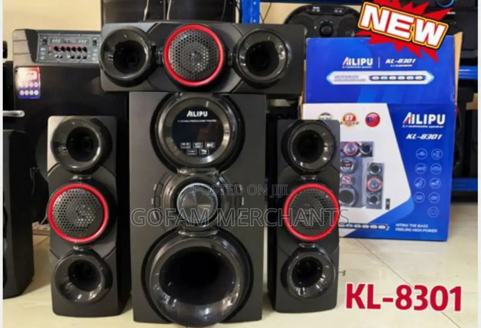 Ailipu Kl-8301ad 3.1-Channel Multimedia Speaker System