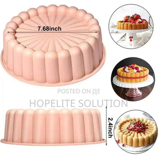 Round Silicon Baking Tin - thumbnail 2