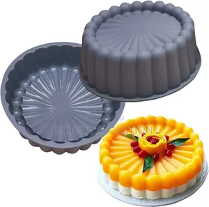 Round Silicon Baking Tin