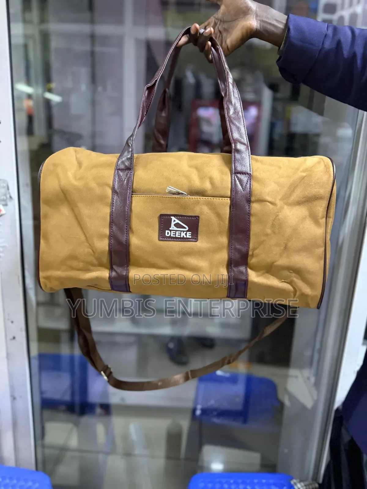 Trendy Canvas Medium Size Travel Bag