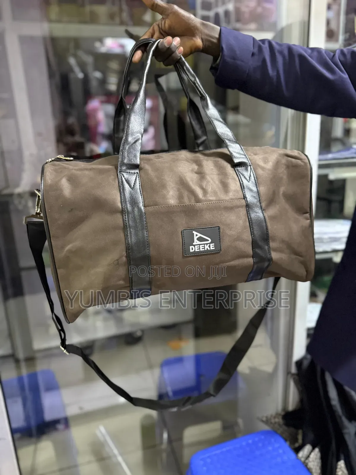 Brown Trendy Canvas Medium Stylish Travel Bags