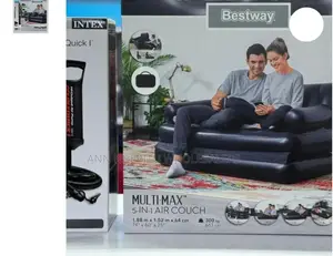*Inflatable Sofa Bed With Manual Pump