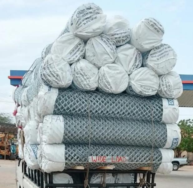 6ft Galvanized Chain Link Fence