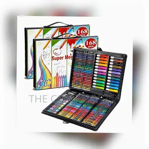 168 PCS Artset for Kid Entertainment Colouring Practice