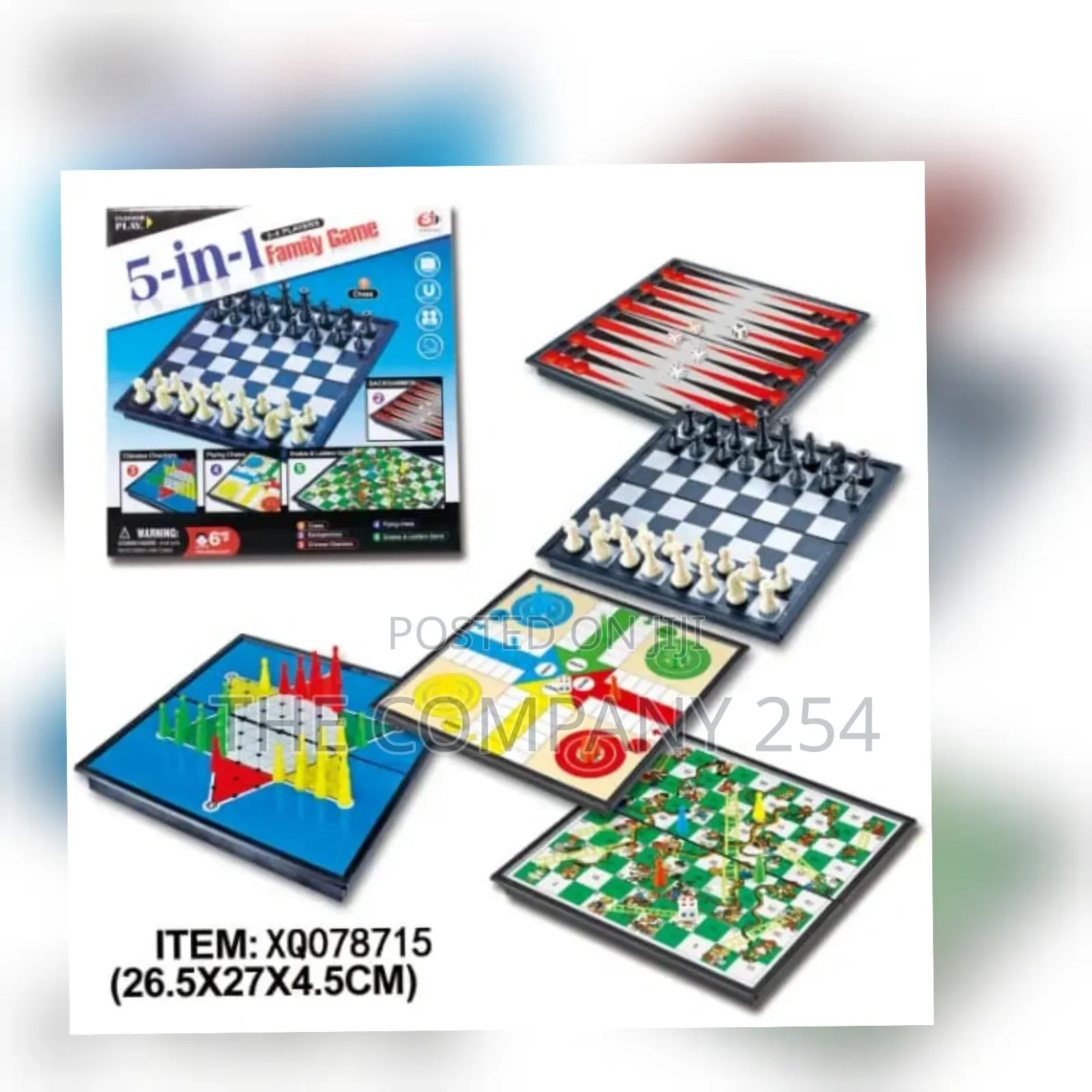 5 in 1 Family Board Game,Cheese,Ludo at 1999