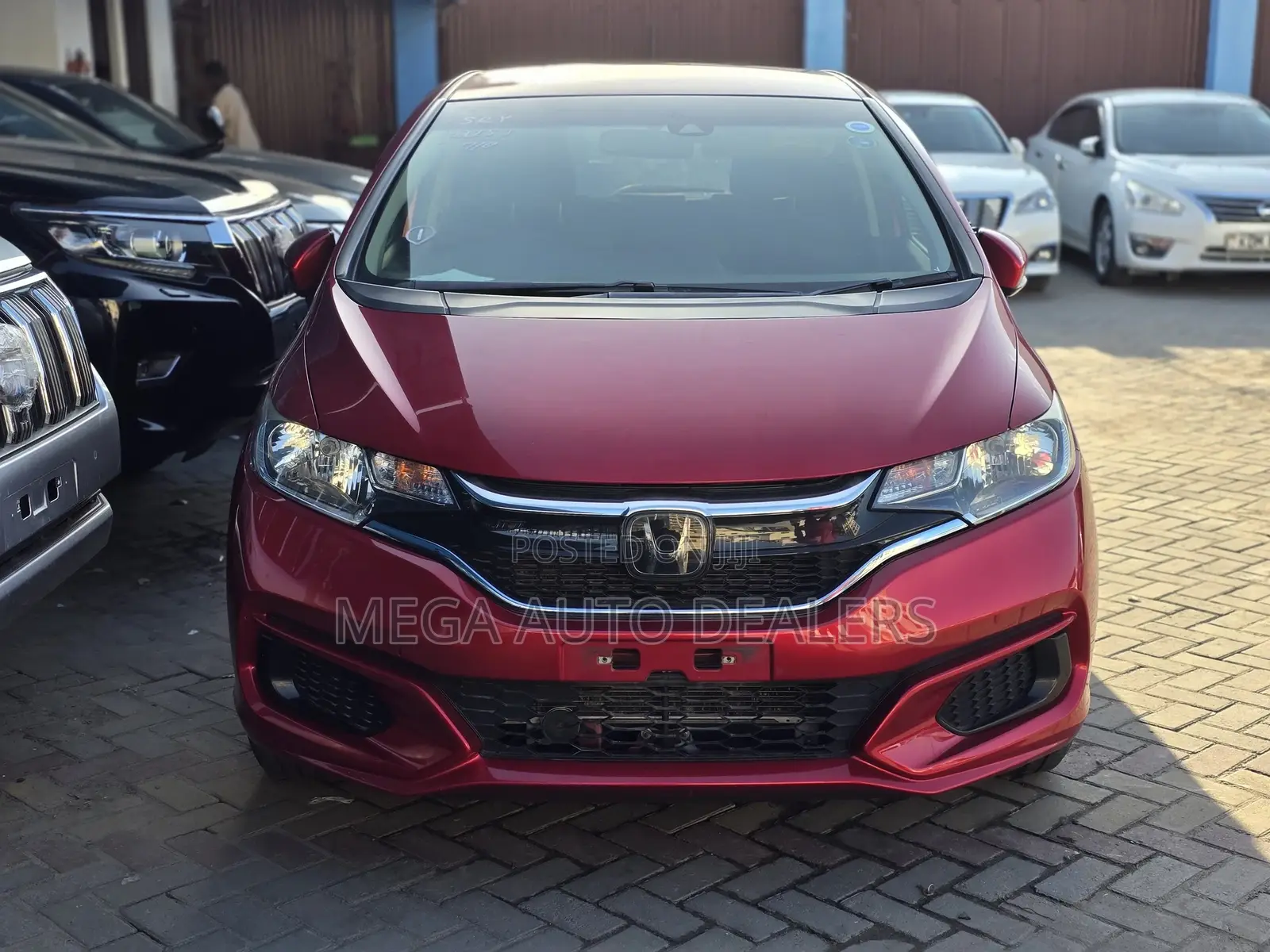 Honda Fit 2018 Red