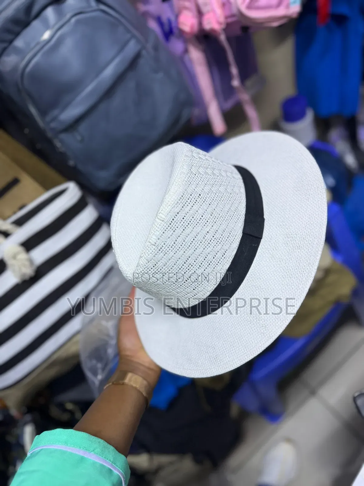White Pure Panama /Straw Hats for Me.