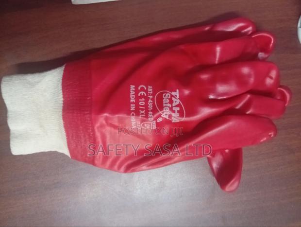 Pvc Safety Gloves - main view