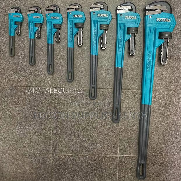 Pipe Wrench 48" 36" 24" Total Heavy Duty Plumber's Wrench Pipe Range