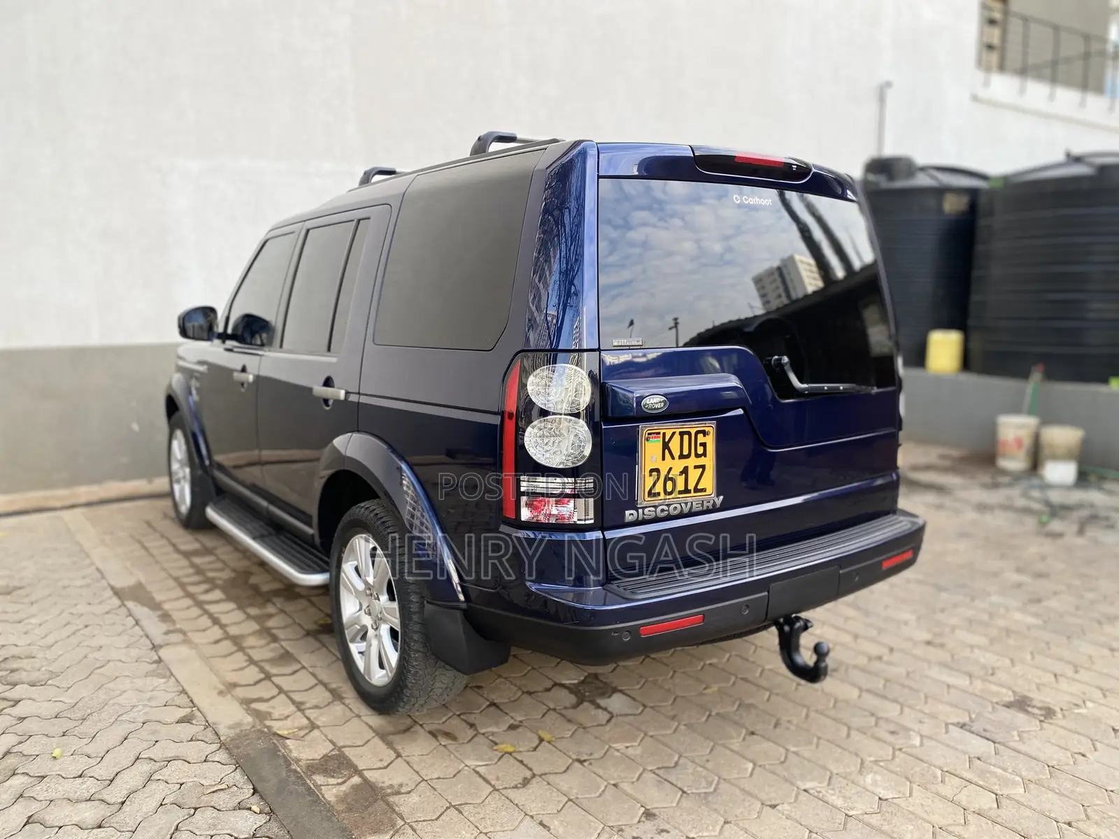 Land Rover Discovery 2015 Blue