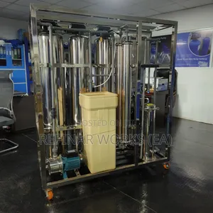 Compact Stainless Steel Water Purifier – 1000lph Commercial Plant