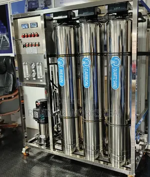 Compact Stainless Steel Water Purifier – 1000lph Commercial Plant