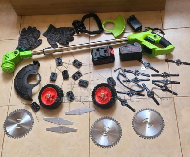 Cordless Electric Grass Trimmer Brush Cutter - main view