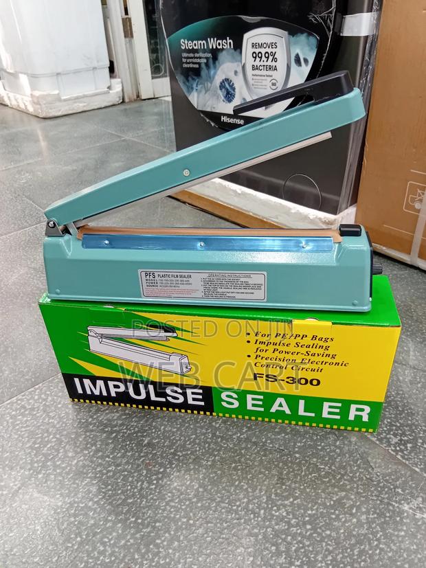 Fs-300 Impulse Sealer Machine – Adjustable Timer, 12-Inch - main view