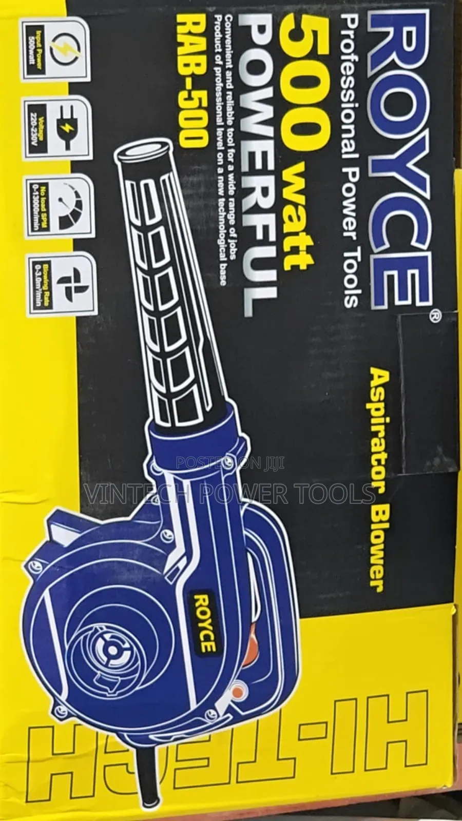 500 Watts Blower/Royce 500 Watts Blower