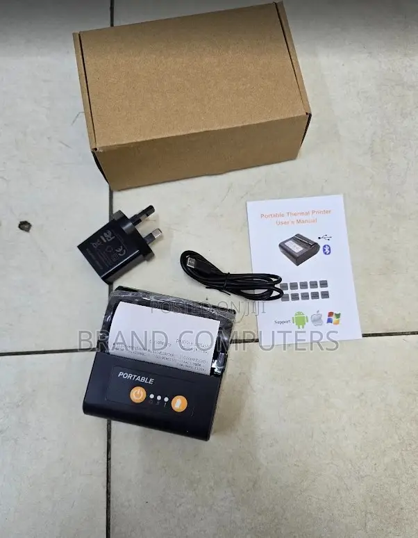 80mm Mini Portable Thermal Receipt Printer for Android and Ios