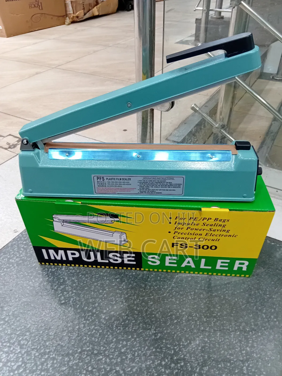 Fs-300 Heat Impulse Sealing Machine