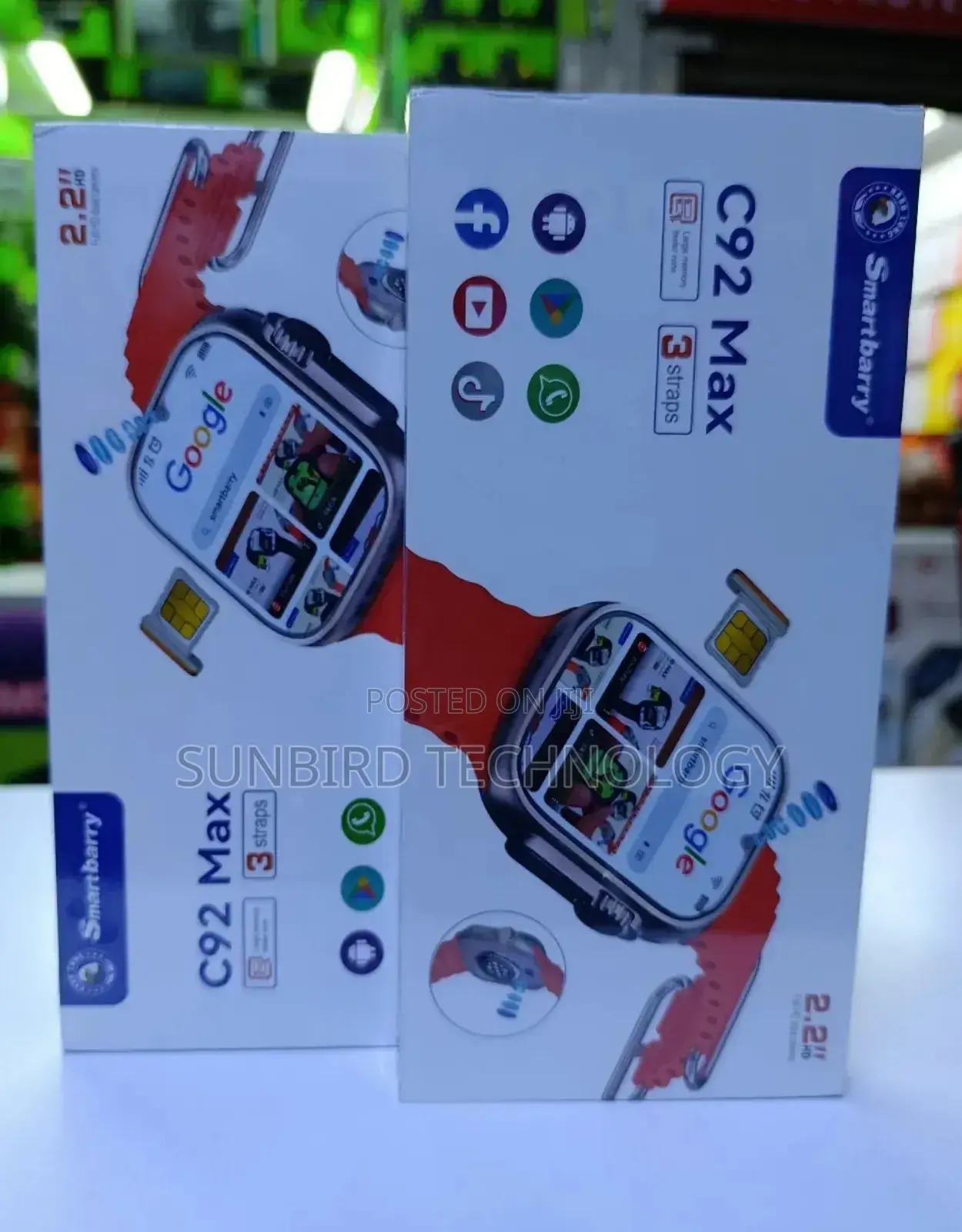 Smartbarry C92 Max Sim-Card Smartwatch (64gb+6gb)
