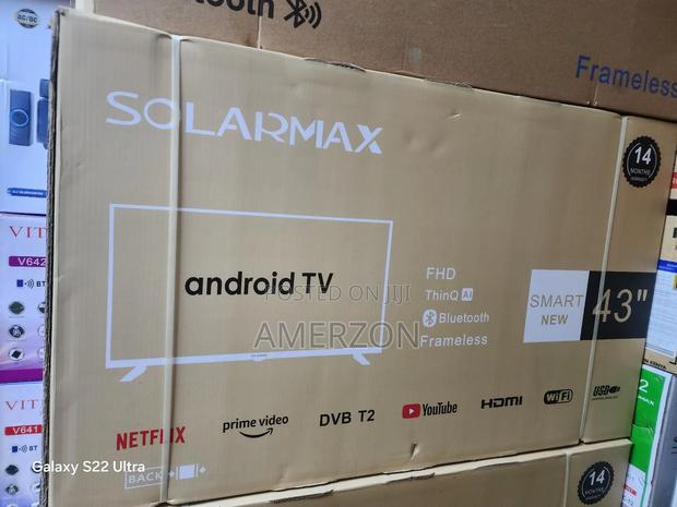 Solarmax 43-Inch Frameless Android Smart Tv - thumbnail 3