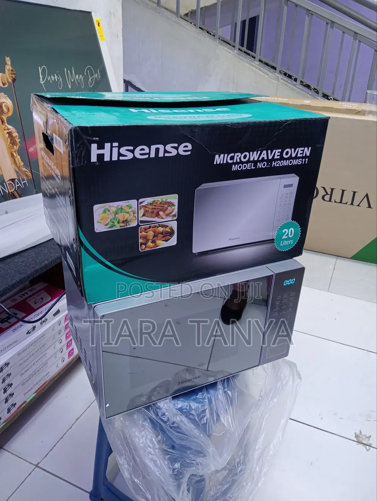 Hisense H20moms11 20 Litre Digital Microwave Silver