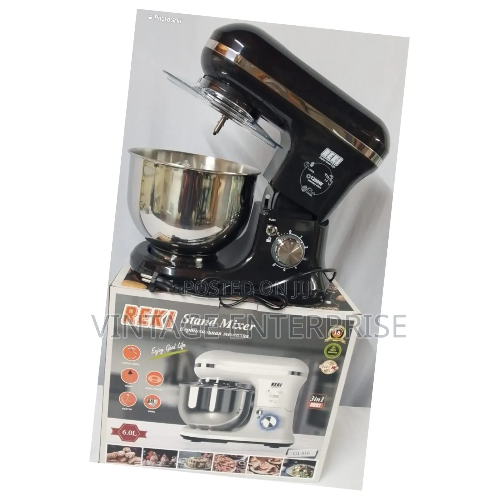 Reki Stand Mixer 6 Litres