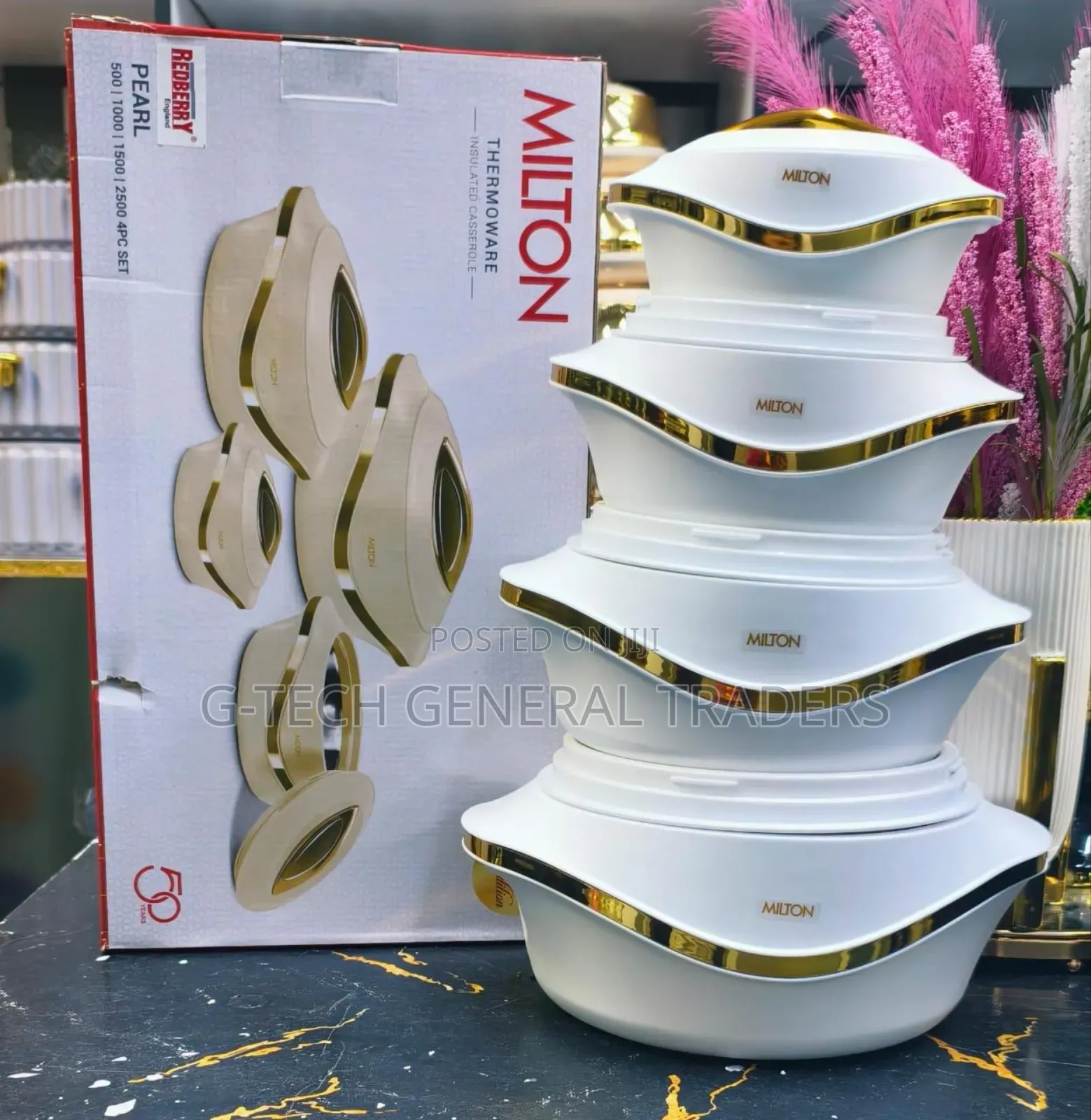 Luxurious 4pcs Milton Hotpot Set