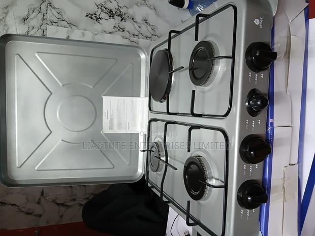 3 Gas, 1 Electric Burner Cooker – Nunix Lt04-02 Table Top