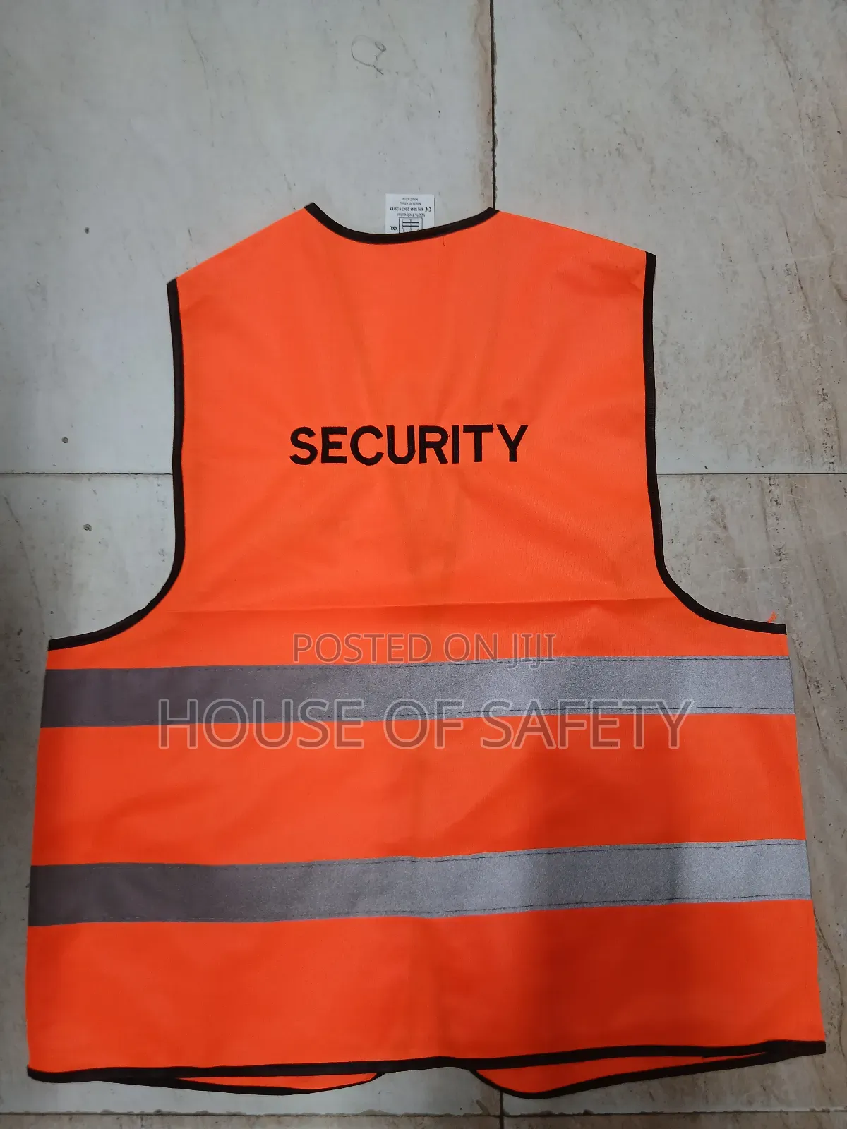 Back And Front Printed Safety Vests