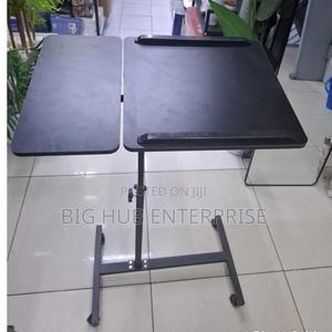 *Adjustable Overbed Laptop Table With Wheels Multi-Purpose Table - thumbnail 2