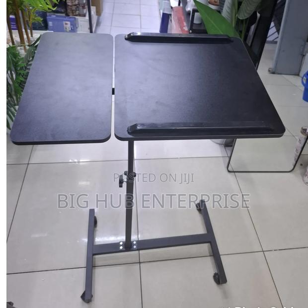 *Adjustable Overbed Laptop Table With Wheels Multi-Purpose Table - main view