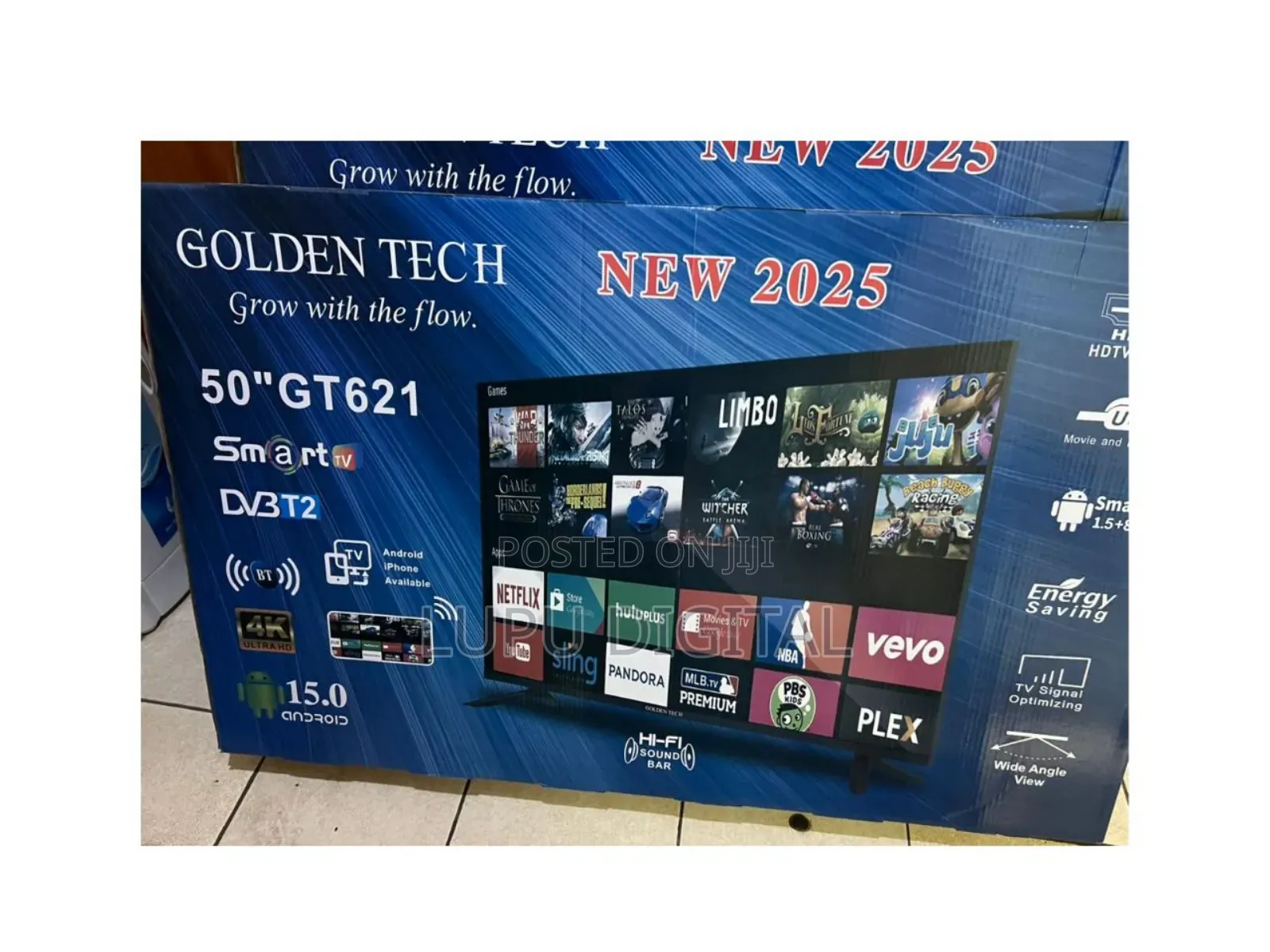 Golden Tech 50 Inches Smart Android Digital Tv