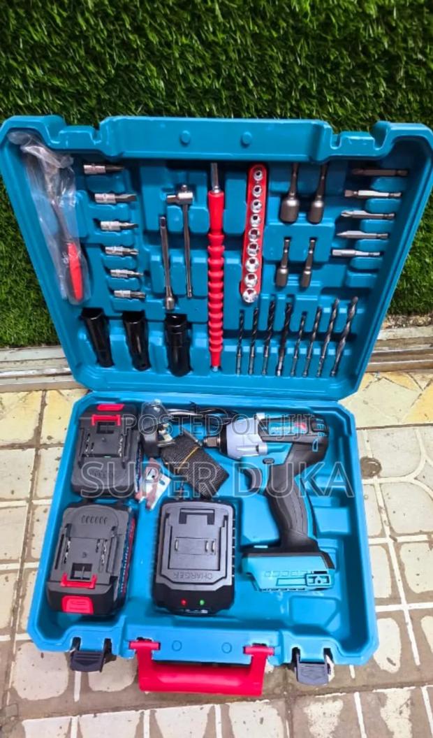 Meakida Cordless Impact Wrench Kit.