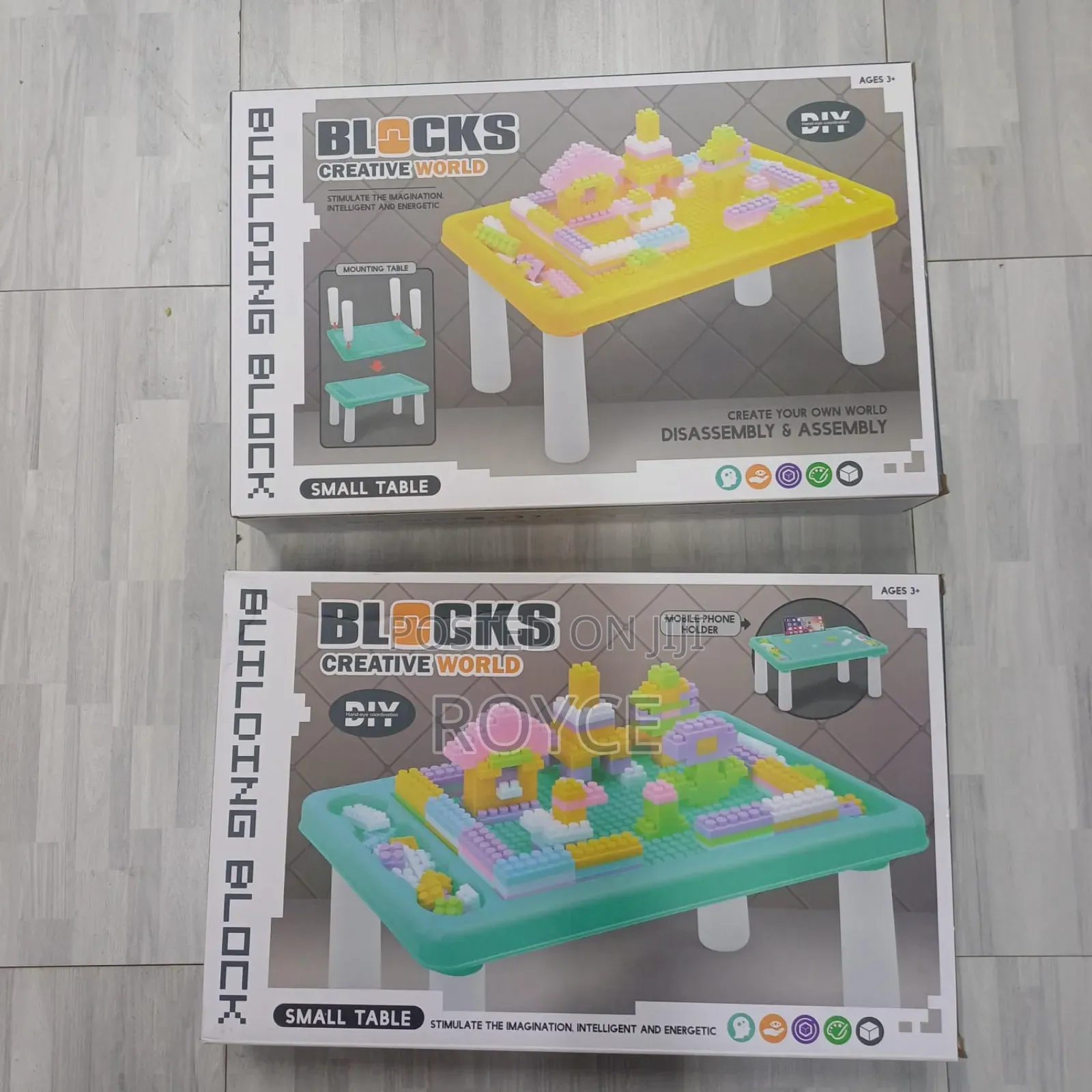Table Blocks Toy