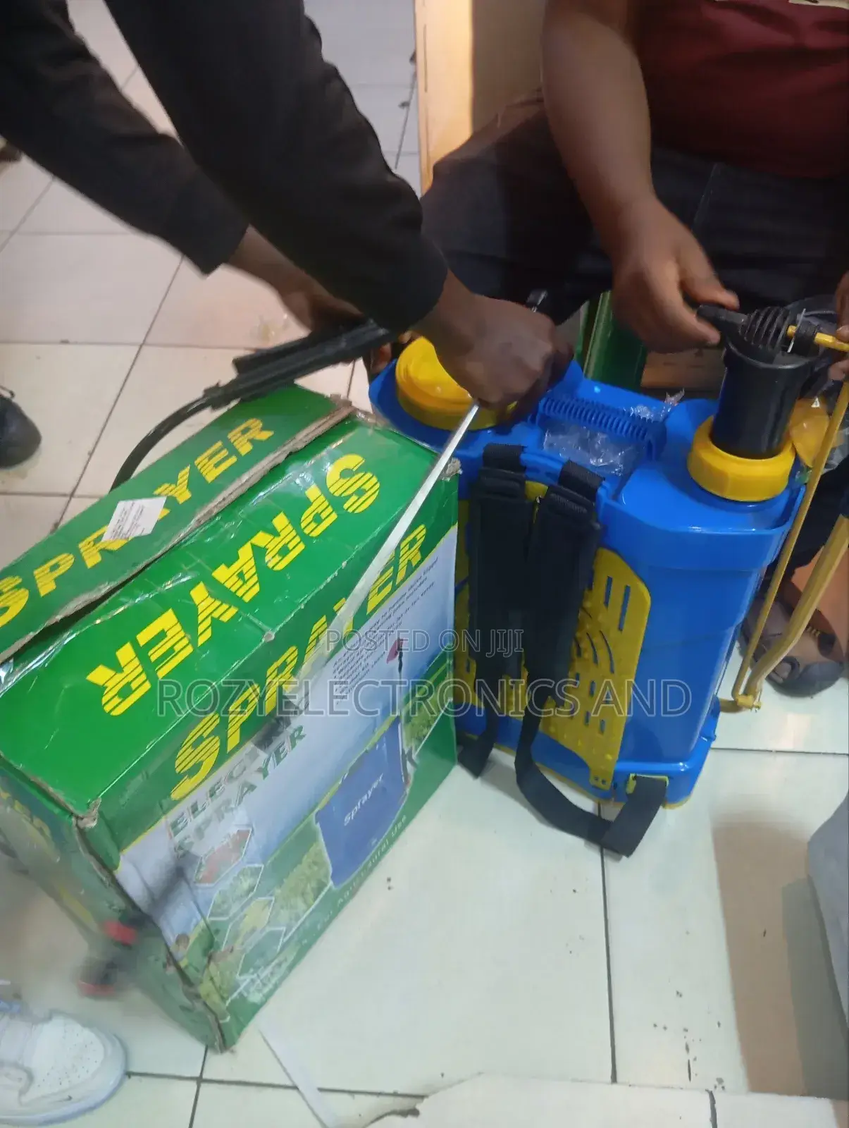 Rechargeable Knapsack Sprayer 20l