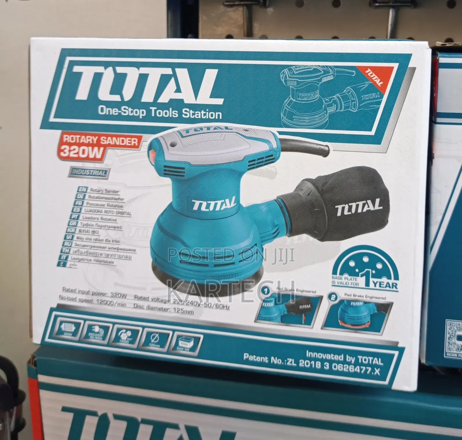 Total 320w Rotary Sander