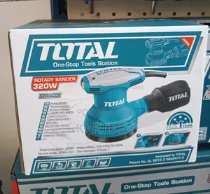 Total 320w Corded Rotary Sander 125mm