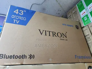 Vitron 43′′ (2025 Model) Frameless Smart Android Full