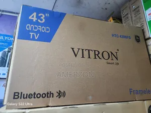Vitron 43′′ (2025 Model) Frameless Smart Android Full