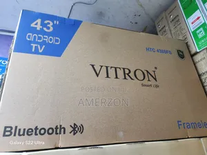 Vitron 43′′ (2025 Model) Frameless Smart Android Full